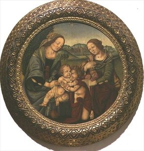 Madonna und Kind mit St. Elisabeth und dem kleinen Johannes dem Täufer