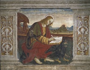 Johannes der Evangelist (Fresko)