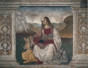 Heiliger Matthäus der Evangelist (Fresko)