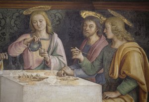 Das letzte Abendmahl (Detail)