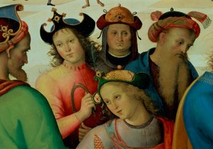 Die Vermählung der Jungfrau, Detail (Freier)