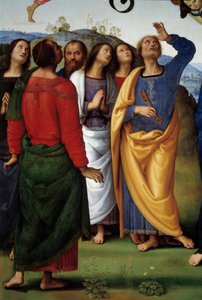 Die Himmelfahrt Christi (Detail)