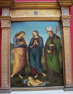 Anbetung des Kindes von Pietro Perugino