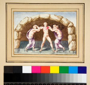 Hylas und die Nymphen von Pietro Santi Bartoli