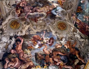Der Triumph der göttlichen Vorsehung (Detail)