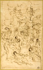 Das Martyrium des Heiligen Stephanus von Pietro da Cortona