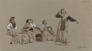Spanische Tänzer von Pio Joris