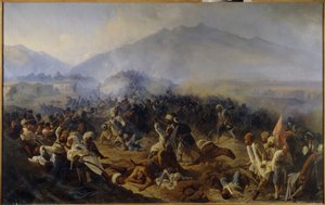 Die Belagerung von Akhty im Jahr 1848