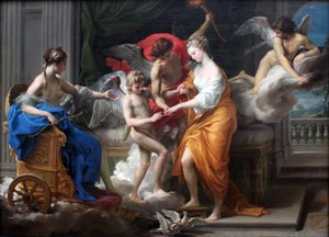 Die Hochzeit von Amor und Psyche
