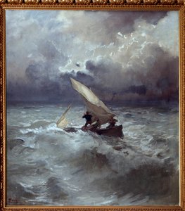 Sturm auf See von Pompeo Mariani