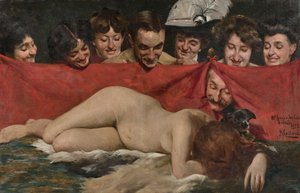 Das Guckloch Les voyeurs, 1912
