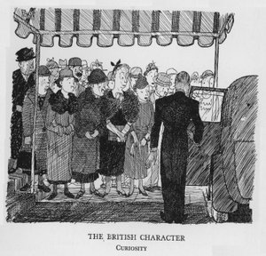 Der britische Charakter, Neugier