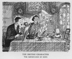 Der britische Charakter, Die Bedeutung von Nachrichten von Pont