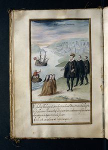 Zurück nach London gebracht, aus einer Geschichte der Wanderungen der Syon-Nonnen, zusammengestellt in Lissabon im frühen 17. Jahrhundert