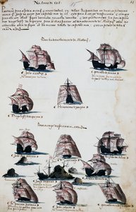 Schiffe von Seeexpeditionen zur Entdeckung von Malakka