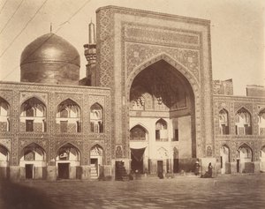[Haupttor von Imam Riza, Mashhad, Iran], 1850er