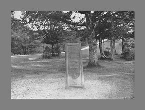 Rufus-Stein, New Forest Hants, um 1900