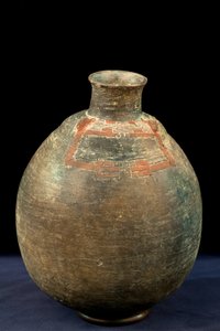 Kugelförmige Vase / Paracas-Kultur von Precolombian Precolombian