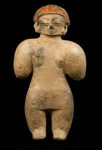 Präkolumbianische Statuette / Chorrera-Kunst