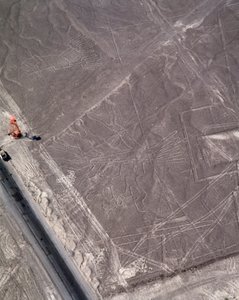 Luftaufnahme der Nazca-Linien