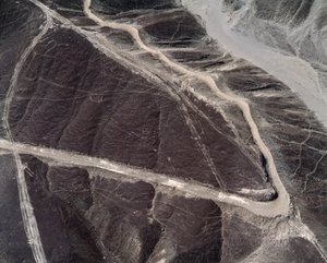 Luftaufnahme der Nazca-Linien