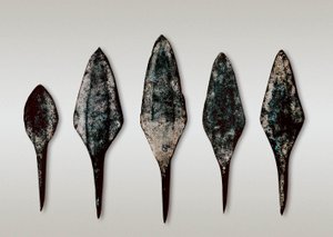 Argarische Kultur: Pfeilspitzen (Metall) von Prehistoric Prehistoric