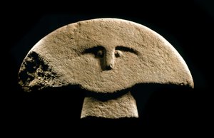 Prähistorische Kunst: Figur aus der Eisenzeit. 1100-800 v. Chr. von Prehistoric Prehistoric
