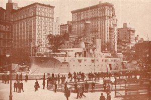 Rekrutierung für die US-Marine, ca. 1917-1919 von Press Illustrating Service