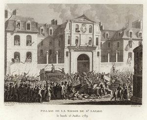 Plünderung des Hauses von St. Lazare
