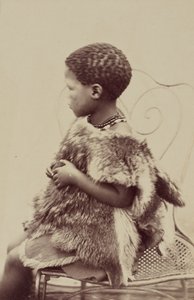 Betty, Hottentottenmädchen, 9 Jahre von Prince Roland Napoleon Bonaparte