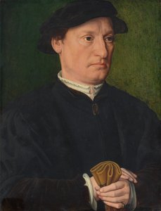 Ein Mitglied der Familie de Hondecoeter [Vorderseite] von Probably Antwerp 16th Century