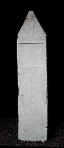 Votivstele mit einem Caduceus, aus Karthago, 3.-2. Jahrhundert v. Chr.