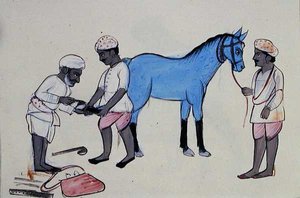 Hufschmied (Halband) ca. 1890