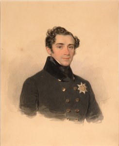 Porträt von Prinz Alexander Fjodorowitsch Golizyn 1796-1864, 1838