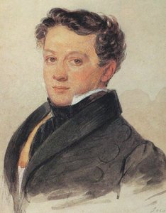 Porträt von Sergey Ivanovich Turgenev 1792-1827, 1810er Jahre von Pyotr Fyodorovich Sokolov