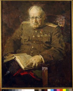 Porträt des Neurochirurgen und Akademikers Nikolai N. Bourdenko (1876-1946)
