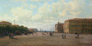 Der Palastplatz in Sankt Petersburg