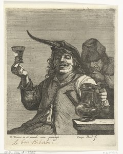 Trinkender Mann