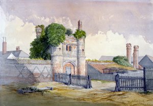 Ansicht von Beckingham Hall bei Witham, Essex, 1869 von R Nightingale