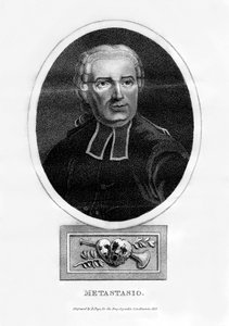Metastasio, italienischer Dichter, 1816