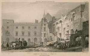 Ruinen des House of Lords, Westminster