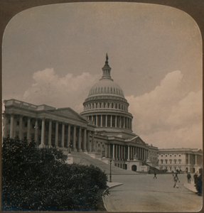 Kapitol der Vereinigten Staaten, Washington, D.C., USA, 1902