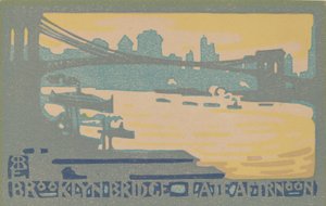 Brooklyn Bridge am späten Nachmittag, 1916