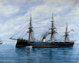 Die Fregatte Numancia von Rafael Monleon y Torres