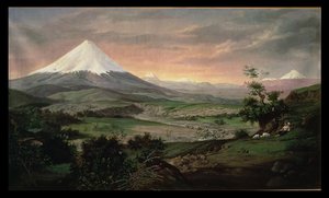 Der Cotopaxi, Ecuador