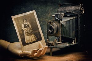 Vintage-Kamera Porträt von Raffaele Corte