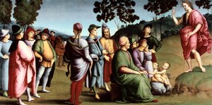 Johannes der Täufer predigt, 1505