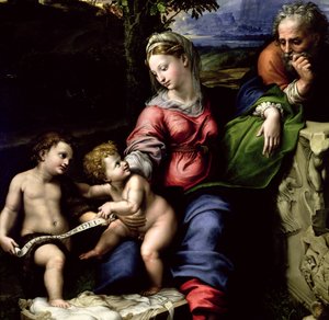 Die Heilige Familie der Eiche, ca. 1518 (Detail)