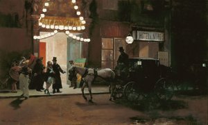 Verlassen des Maskenballs