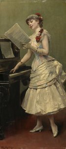Der Sänger, ca. 1880